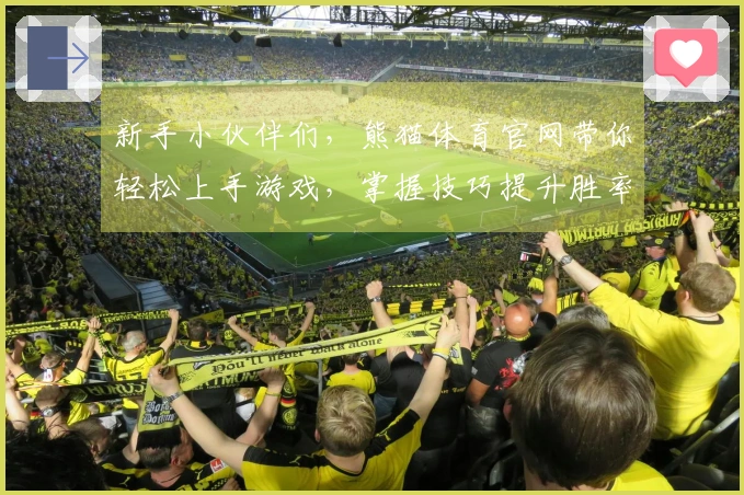 新手小伙伴们，熊猫体育官网带你轻松上手游戏，掌握技巧提升胜率！